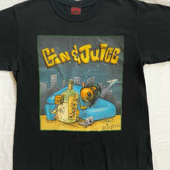 Vintage Snoop Dogg Gin & Juice Shirt - Picture 4 of 8
